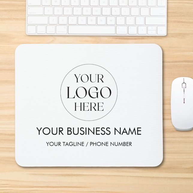 Mousepad Logotipo Empresarial Personalizado de Negócios Pro (In situ)