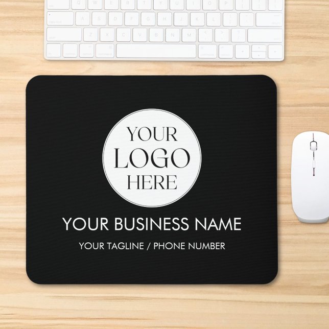 Mousepad Logotipo Empresarial Personalizado de Negócios Pro (In situ)