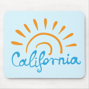 Mousepad Logotipo ensolarado de Califórnia