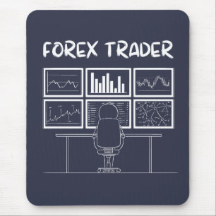 Mousepad Logotipo Funny do Forex Trader