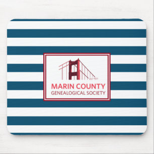 Mousepad Logotipo Genealógico do Condado de Marin