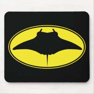 Mousepad Logotipo Manta Ray Silhouette