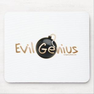 Mousepad Logotipo mau do gênio