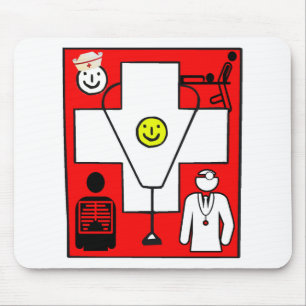 MOUSEPAD LOGOTIPO MÉDICO