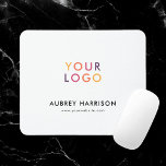 Mousepad Logotipo moderno e simples profissional<br><div class="desc">Adicione seu logotipo.</div>