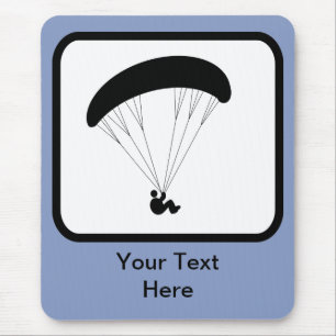 Mousepad Logotipo Paraglider personalizável