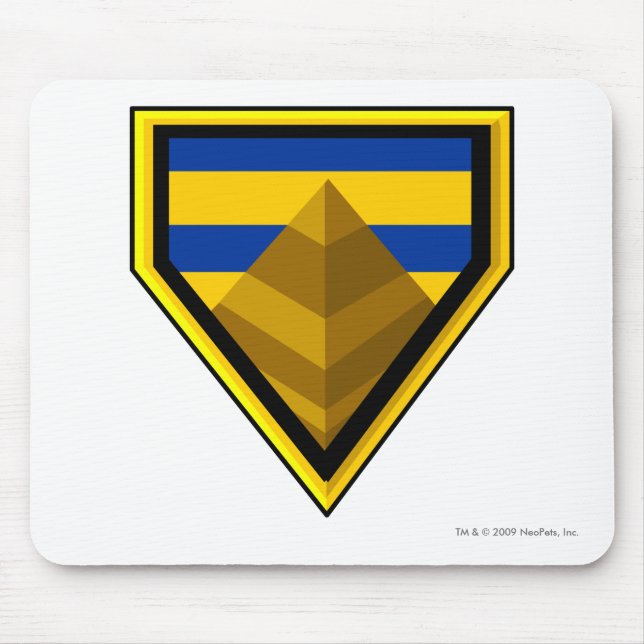 Mousepad Logotipo perdido do deserto da equipe (Frente)