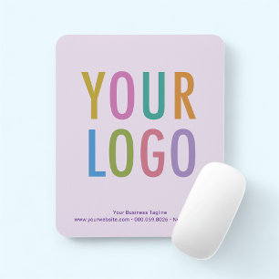Mousepad Logotipo Personalizado Do Mouse Roxo Do Lilac Viol