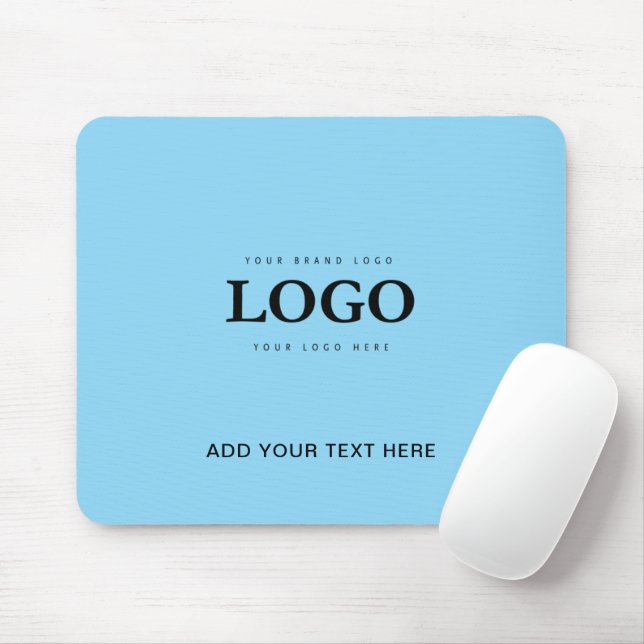 Mousepad Logotipo personalizado | Empresa de Negócios de Te (Com mouse)