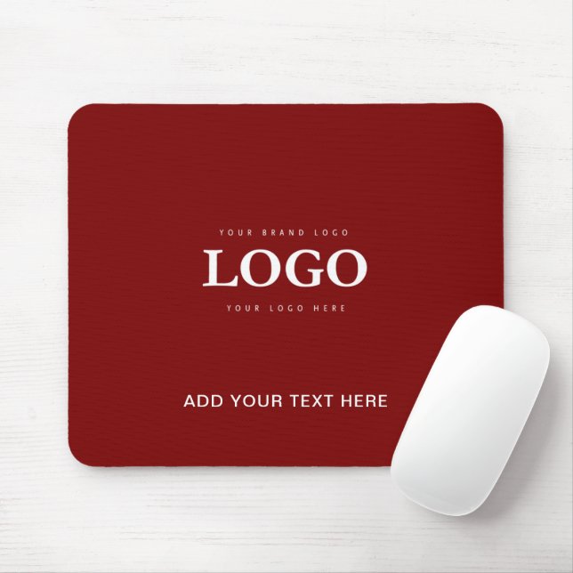Mousepad Logotipo personalizado | Empresa de Negócios de Te (Com mouse)