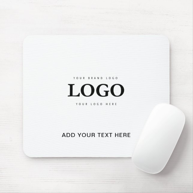 Mousepad Logotipo personalizado | Empresa de Negócios de Te (Com mouse)