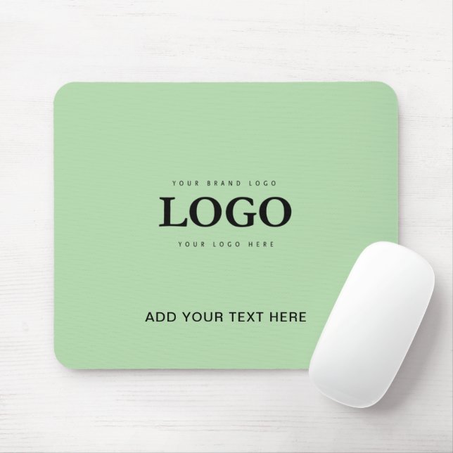 Mousepad Logotipo personalizado | Empresa de Negócios de Te (Com mouse)