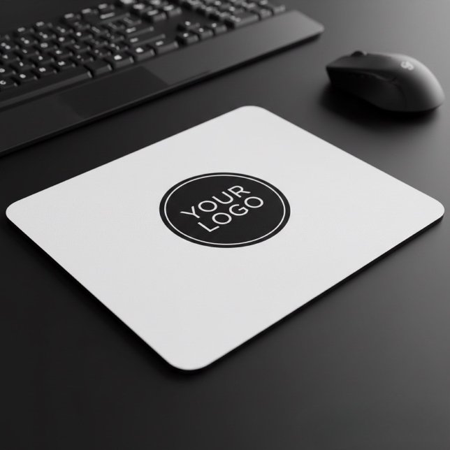 Mousepad Logotipo Personalizado Moderno de Empresa Profissi (Criador carregado)