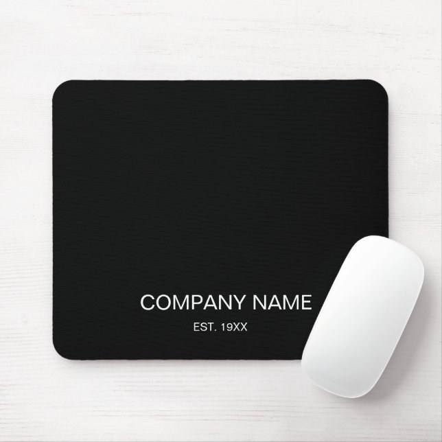 Mousepad Logotipo personalizado - Promocional de presente c (Com mouse)