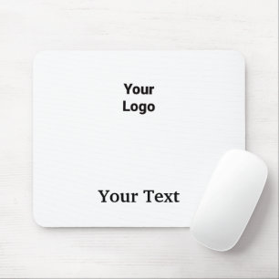 Mousepad Logotipo personalizado simples e elegante aqui cl