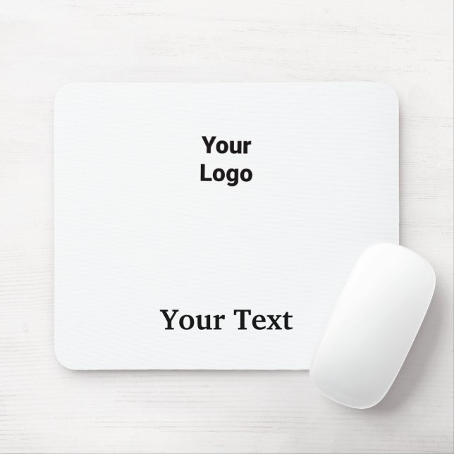 Mousepad Logotipo personalizado simples e elegante aqui cl  (Com mouse)