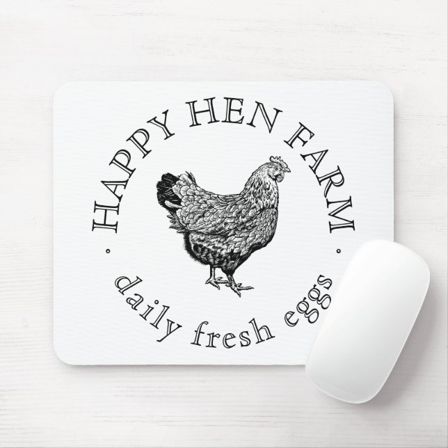 Mousepad Logotipo Promocional Empresarial Personalizado (Com mouse)