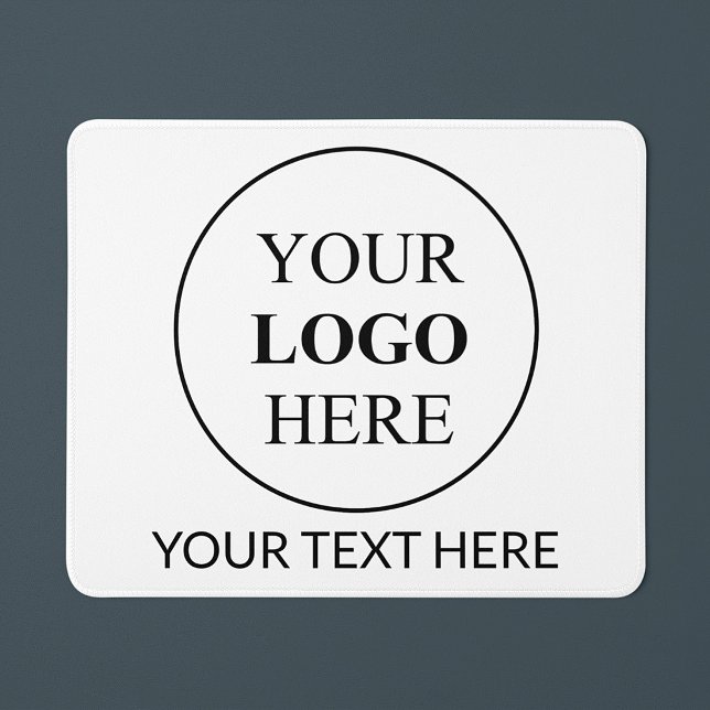 Mousepad Logotipo Promocional Personalizado – Sem Pedido Mí (Criador carregado)
