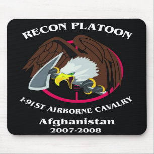 Mousepad - logotipo Recon do pelotão