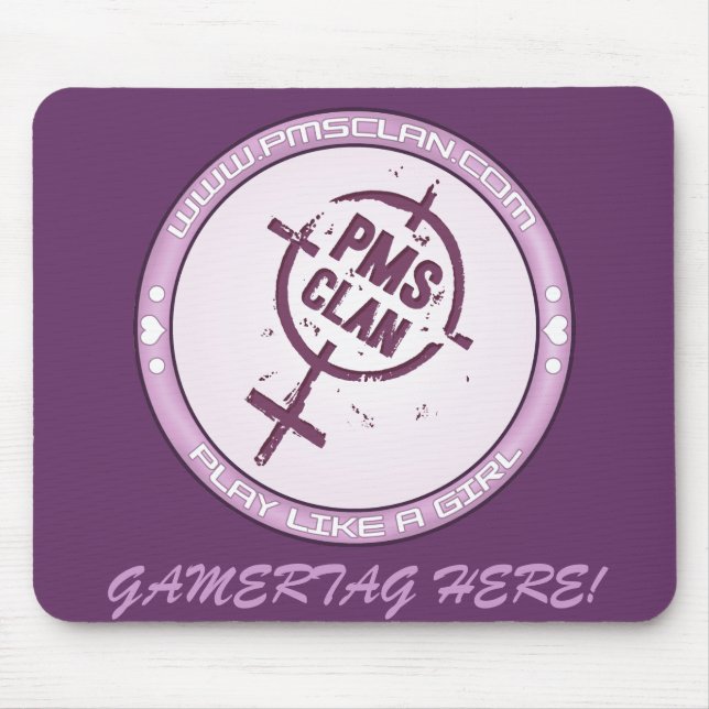 Mousepad Logotipo roxo 2 de PMS Mousepad- (Frente)