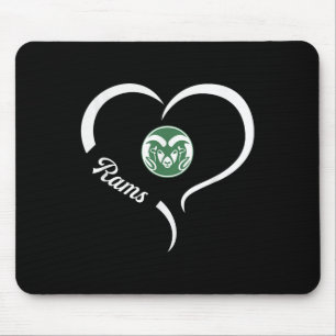 Mousepad Logotipo Tinora Rams Half Heart Slogan Hs