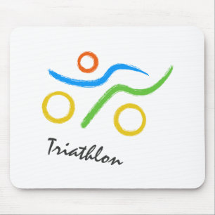 Mousepad Logotipo Triathlon