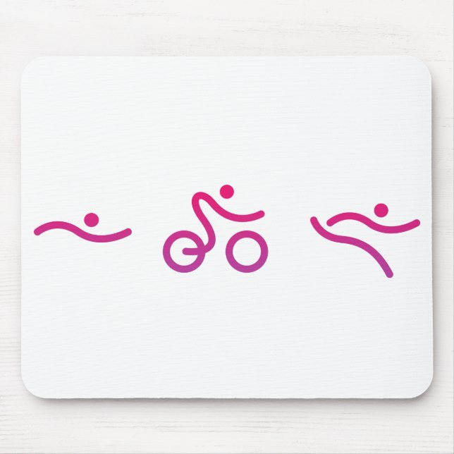 Mousepad Logotipo Triathlon (Frente)