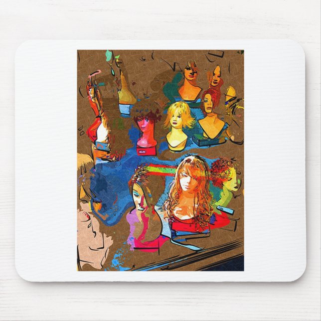 Mousepad Loja da peruca (Frente)