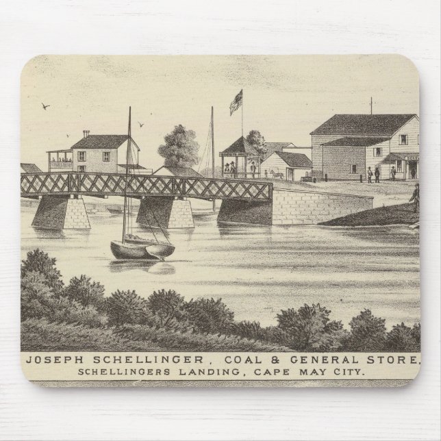 Mousepad Loja Schellinger e Ocean House (Frente)