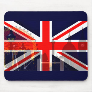 Mousepad London-British Flag_