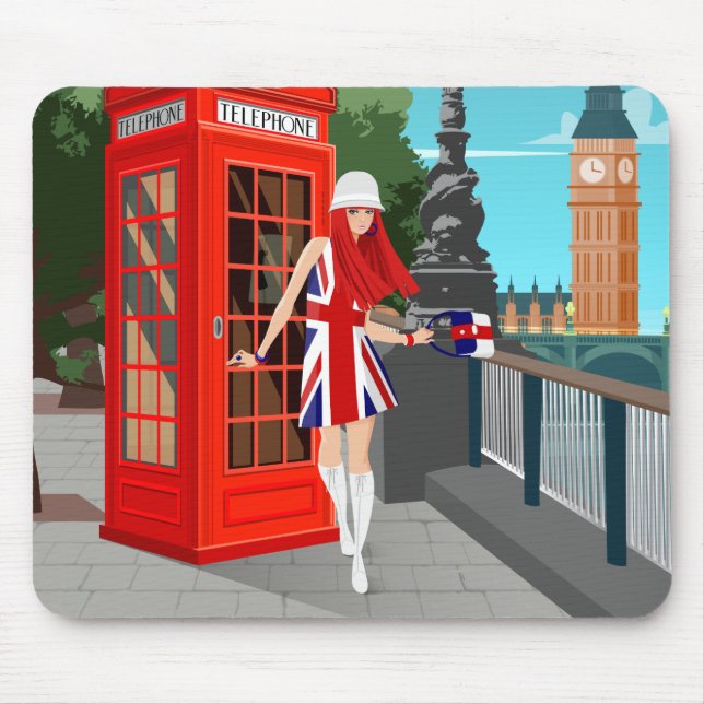Mousepad London Calling (Frente)