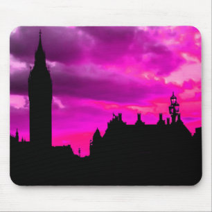 Mousepad London City Sunset Panorama UK Viagem