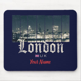 Mousepad London Uk Skyline Reino Unido England vintage