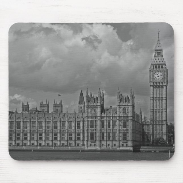 Mousepad Londres Casas do Parlamento e Big Ben (Frente)