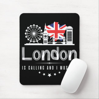 Mousepad Londres Está Ligando E Eu Tenho Que Ir Para O Mous