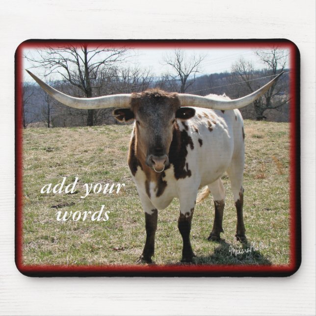 Mousepad Longhorn Mousepad-personaliza (Frente)
