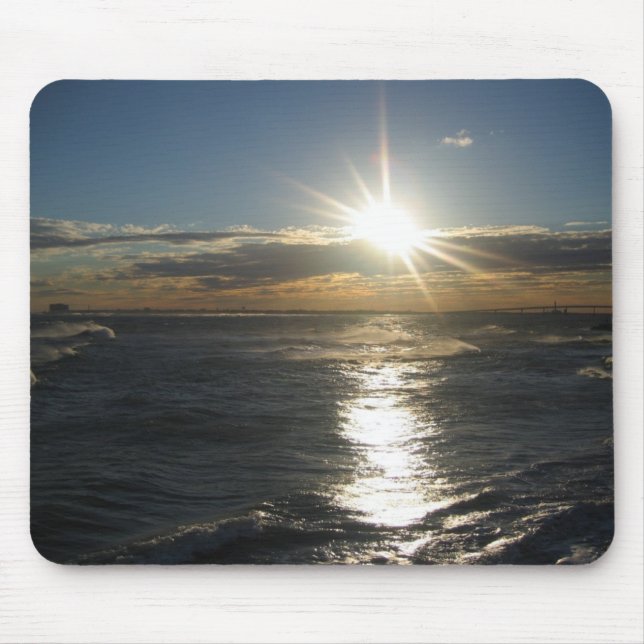 Mousepad Longport, tapete do rato de New-jersey (Frente)