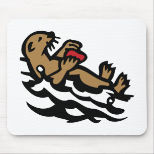 Mousepad Lontra marinha