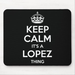 Mousepad Lopez Sobrenome Árvore Genealógica Divertida Anive