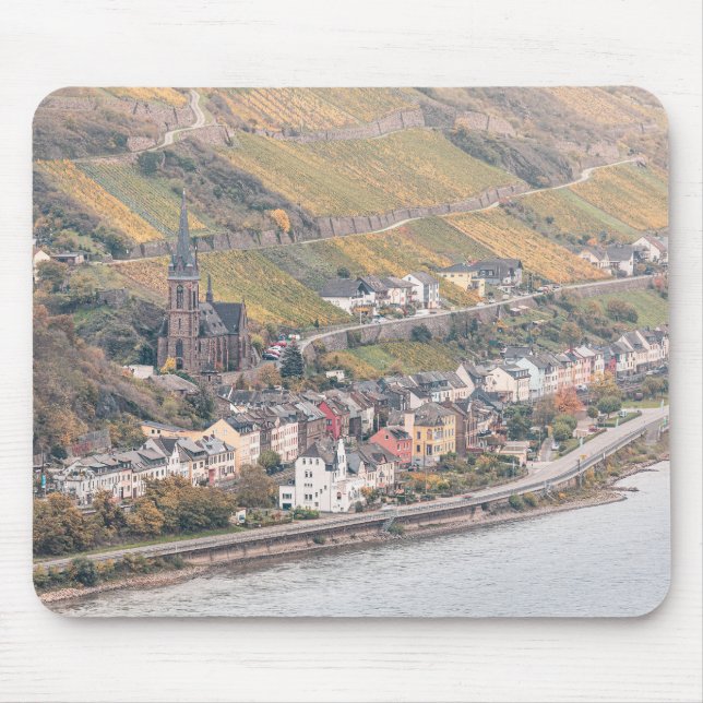 Mousepad Lorchhausen im Rheingau Card (Frente)
