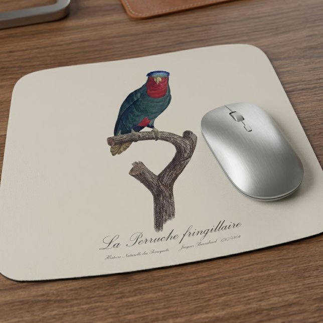 Mousepad Loriqueut de Coroa Azul, Vini Australis (Blue-Crowned Lorikeet, Vini Australis. Mouse Pad)