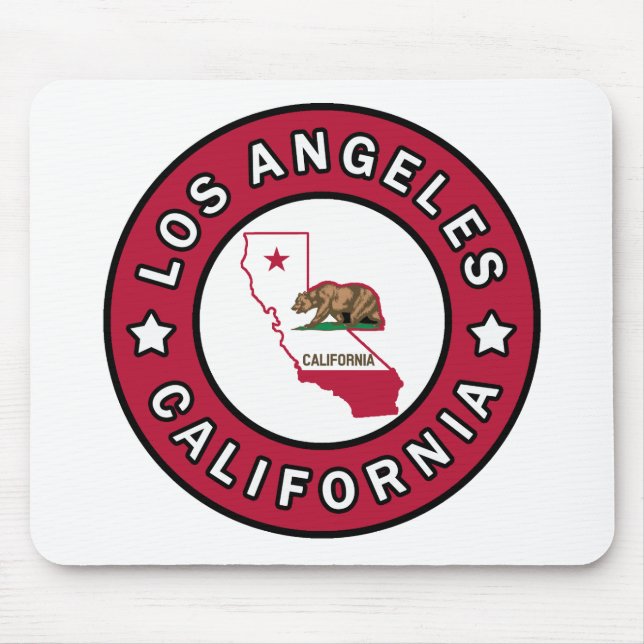 Mousepad Los Angeles California (Frente)