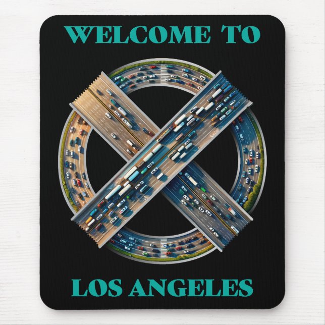 Mousepad Los Angeles California (Frente)