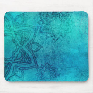 Mousepad Lotus Texturizado Azul