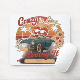 Mousepad Louca de Amor... e Adorando!