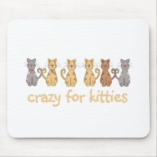 Mousepad Louco para Camisetas e presentes de Gatinho