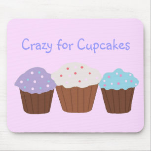 Mousepad Louco para Cupcakes