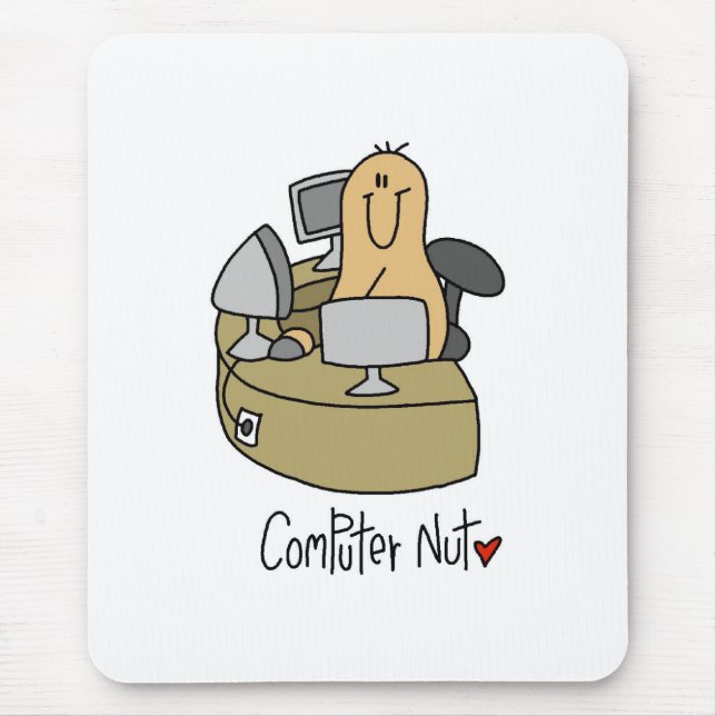 Mousepad Louco por Computador (Frente)