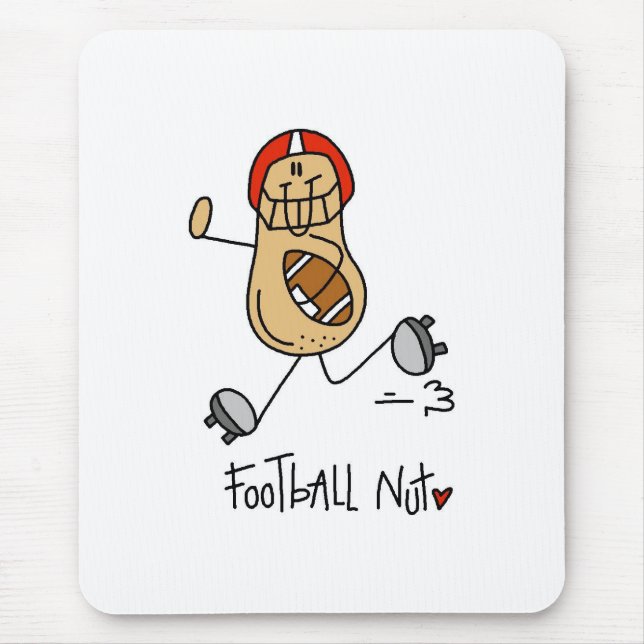 Mousepad Louco por Futebol (Frente)