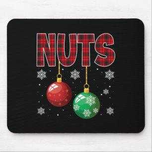 Mousepad Loucos do tórax que combinam castanhas divertidas
